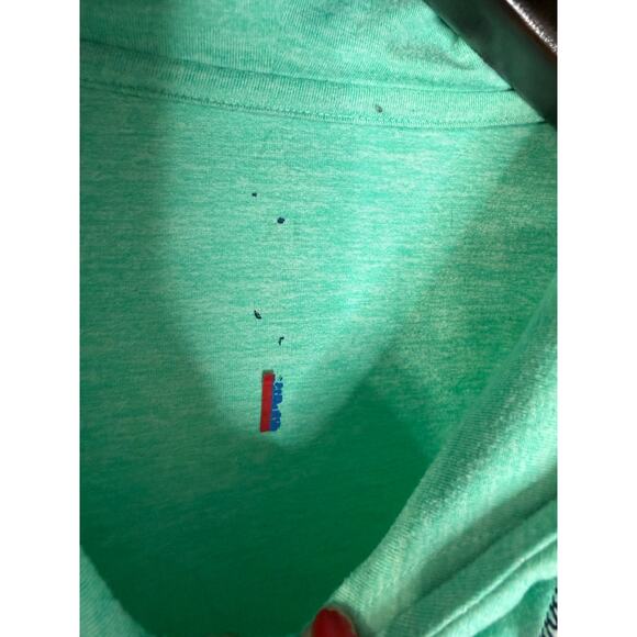 Rhoback Golf Hesi Performance Hoodie Mens XL Green Lightweight Pullover - Picture 3 of 11